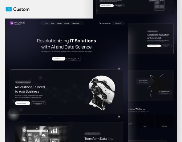 Akdene – AI solutions tailored to your business. Automate processes & unlock machine learning.