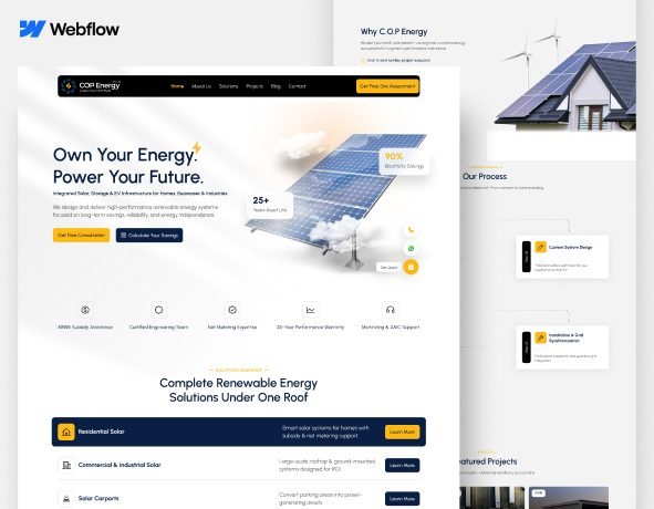 COP Energy – Renewable solar energy solutions for homes, businesses & industries