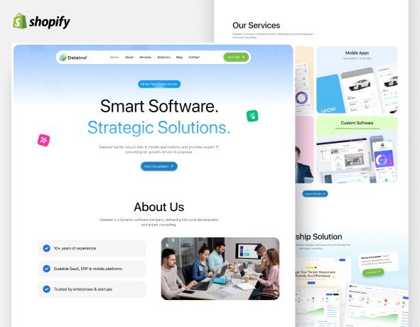 Dataleaf – Smart software. Strategic web & mobile solutions