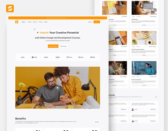 E-Learning Platform – Learn from industry experts. Enhance your career today.