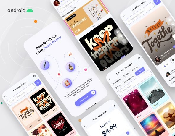 Poemix – Poetry App Search poems, gift instantly. Favorite collections & purchase now.