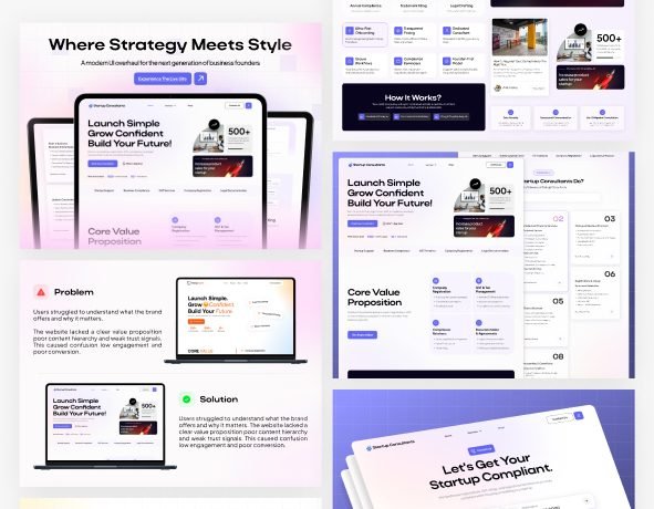 Startup Consultant Pitch deck